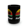 Retro Pineland Resistance Forces 15oz Black Mug Mug Printify 