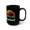 Retro Pineland Resistance Forces 15oz Black Mug Mug Printify 