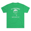Retro US Paratroops Camp Mackall Triblend Athletic Shirt T-Shirt Printify M Tri-Blend Envy 
