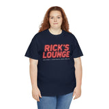 Rick's Lounge Hay Street Fayetteville Standard Fit Shirt T-Shirt Printify 