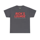 Rick's Lounge Hay Street Fayetteville Standard Fit Shirt T-Shirt Printify Charcoal S 