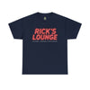 Rick's Lounge Hay Street Fayetteville Standard Fit Shirt T-Shirt Printify Navy S 