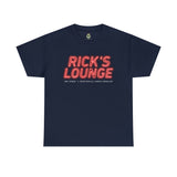 Rick's Lounge Hay Street Fayetteville Standard Fit Shirt T-Shirt Printify Navy S 