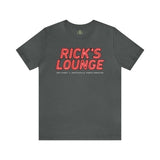 Rick's Lounge Unisex Jersey Short Sleeve Tee T-Shirt Printify Asphalt XL 