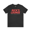 Rick's Lounge Unisex Jersey Short Sleeve Tee T-Shirt Printify Dark Grey Heather S 