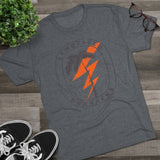 Schofield Barracks Tropical Paradise Distressed - Triblend Athletic Shirt T-Shirt Printify 