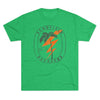 Schofield Barracks Tropical Paradise Distressed - Triblend Athletic Shirt T-Shirt Printify Tri-Blend Envy S 