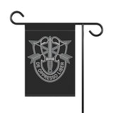 SFG on Black - Vertical Outdoor House & Garden Banners Home Decor Printify 