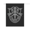 SFG on Black - Vertical Outdoor House & Garden Banners Home Decor Printify 