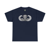 Silver Wings - Unisex Heavy Cotton Tee T-Shirt Printify Navy S 