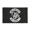 Sons of Infantry Fort Benning Chapter Double-Sided Flag - 36 x 60 Home Decor Printify 36'' × 60'' 