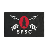 Southern Pineland Security Company (SPSC) Double-Sided Flag - 36 x 60 Home Decor Printify 36'' × 60'' 