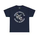 Space Shuttle Door Gunner - Unisex Heavy Cotton Tee T-Shirt Printify Navy 3XL 