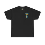 Special Forces Airborne Insignia Standard Fit Cotton Shirt T-Shirt Printify Black S 
