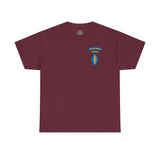 Special Forces Airborne Insignia Standard Fit Cotton Shirt T-Shirt Printify Maroon S 