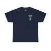 Special Forces Airborne Insignia Standard Fit Cotton Shirt T-Shirt Printify Navy S 