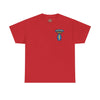 Special Forces Airborne Insignia Standard Fit Cotton Shirt T-Shirt Printify Red S 