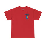 Special Forces Airborne Insignia Standard Fit Cotton Shirt T-Shirt Printify Red S 