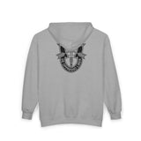 Special Forces Crest Zip Hoodie - Front and Back Hoodie Printify 