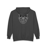 Special Forces Crest Zip Hoodie - Front and Back Hoodie Printify 