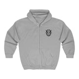Special Forces Crest Zip Hoodie - Front and Back Hoodie Printify Sport Grey M 