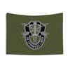 Special Forces Group Insignia OD Double-Sided Flag - 36 x 60 Home Decor Printify 