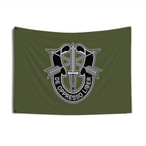 Special Forces Group Insignia OD Double-Sided Flag - 36 x 60 Home Decor Printify 