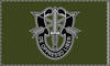 Special Forces Group Insignia OD Double-Sided Flag - 36 x 60 Home Decor Printify 
