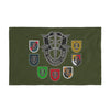 Special Forces Groups Insignia and Flash Double-Sided Flag - 36 x 60 Home Decor Printify 36'' × 60'' 