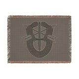 Special Forces Insignia De Oppresso Liber Woven Blanket Home Decor Printify 
