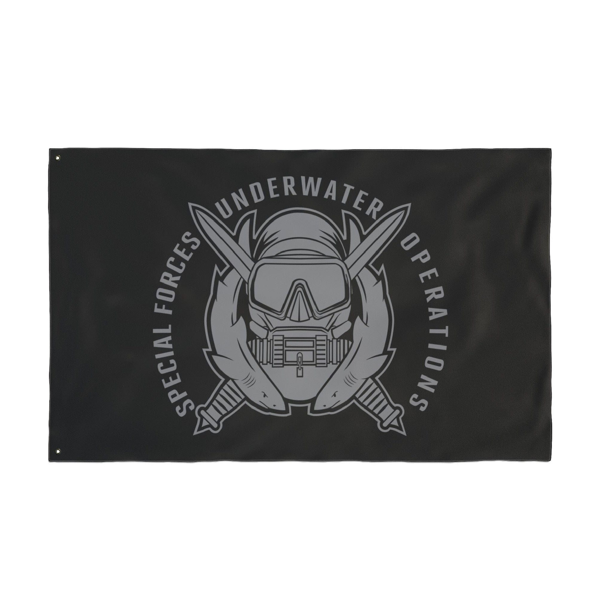 Special Forces Underwater Operations Combat Diver Double-Sided Flag ...