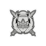 Special Forces Underwater Operations Combat Diver Indoor Outdoor Sticker Paper products Printify 