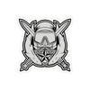 Special Forces Underwater Operations Dive Supervistor Indoor Outdoor Sticker Paper products Printify 
