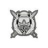 Special Forces Underwater Operations Dive Supervistor Indoor Outdoor Sticker Paper products Printify 5" × 5" Die-Cut Transparent