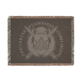 Special Forces Underwater Operations Woven Blanket Home Decor Printify 