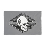Talibanned Cigar Aficionado Club Camp Morehead Afghanistan Double-Sided Flag - 36 x 60 Home Decor Printify 36'' × 60'' 