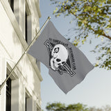 Talibanned Cigar Aficionado Club Camp Morehead Afghanistan Double-Sided Flag - 36 x 60 Home Decor Printify 