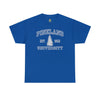 The Original Pineland University - Unisex Heavy Cotton Tee T-Shirt Printify Royal 2XL 