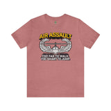 Too Smart Air Assault - Athletic Fit Team Shirt T-Shirt Printify S Heather Mauve 