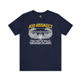 Too Smart Air Assault - Athletic Fit Team Shirt T-Shirt Printify S Navy 