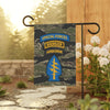 Triple Tab Tiger Stripe - Vertical Outdoor House & Garden Banners Home Decor Printify 