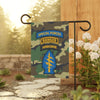 Triple Tab Woodland Camo - Vertical Outdoor House & Garden Banners Home Decor Printify 