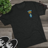 Triple Threat Shirt - Unisex Tri-Blend Crew Tee T-Shirt Printify 