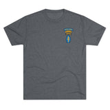 Triple Threat Shirt - Unisex Tri-Blend Crew Tee T-Shirt Printify Tri-Blend Premium Heather S 