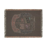 University of Pineland Alumni Insignia Woven Blanket Home Decor Printify 