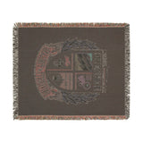 University of Pineland Alumni Insignia Woven Blanket Home Decor Printify 