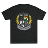 University of Pineland Weapon Specialist - Full Color Edition - Triblend Athletic Shirt T-Shirt Printify Tri-Blend Vintage Black S 