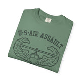 US Air Assault Fort Campbell Dyed Soft Cotton Shirt T-Shirt Printify 
