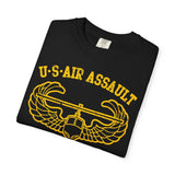 US Air Assault Fort Campbell Dyed Soft Cotton Shirt T-Shirt Printify 
