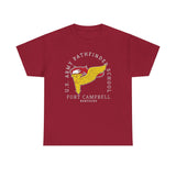 US Army Pathfinder School - Fort Campbell - Unisex Heavy Cotton Tee T-Shirt Printify Cardinal Red S 